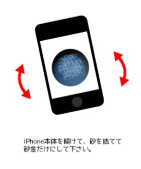 砂金とり