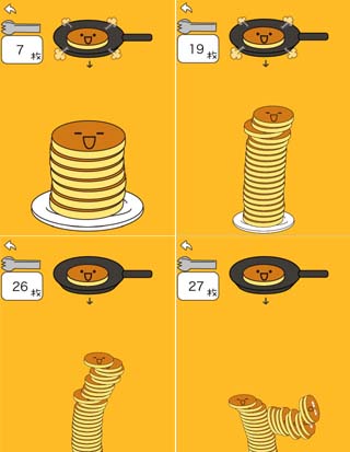 パンケーキタワー